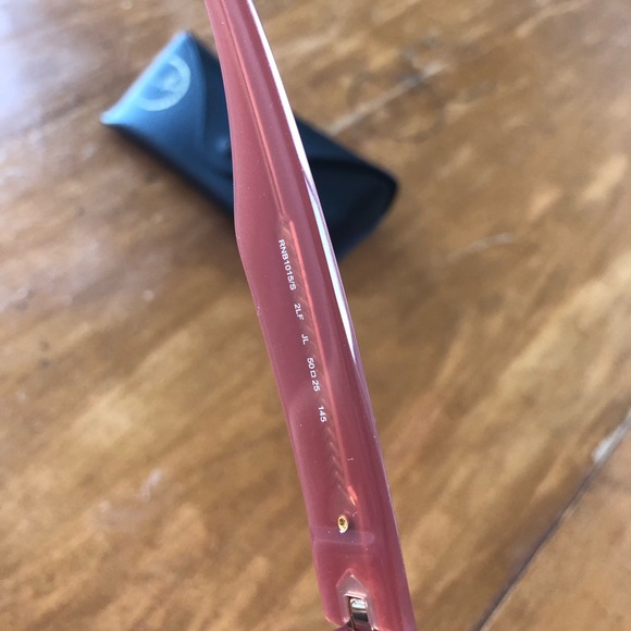 Rag & Bone Isa 50mm Round Sunglasses in Red Brown - Picture 8 of 12